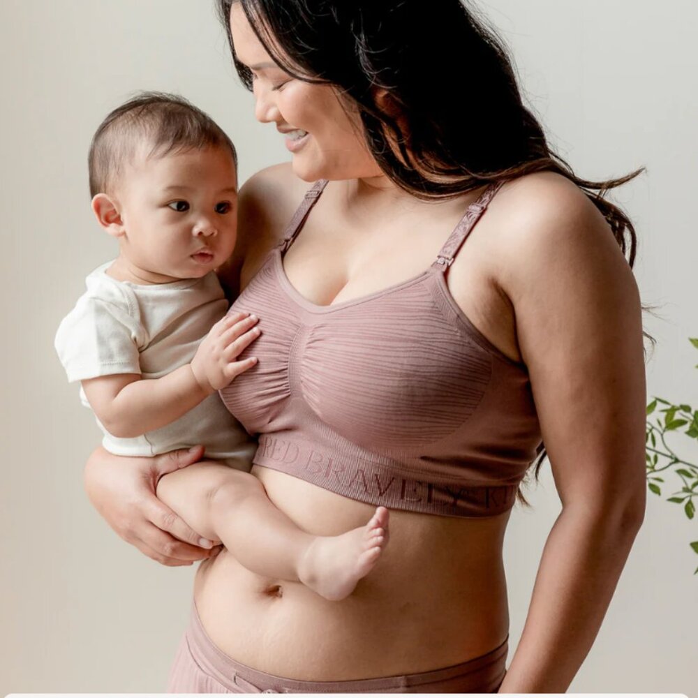 Kindred Bravely Sublime Hands-Free Pumping/Nursing Bra - Medium Busty Twilight